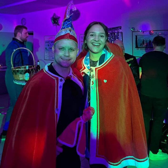 Kappenfest 2026 🎶🎭

Herzlichen Glückwunsch an unser Prinzenpaar Lucas & Alina 👑❤️
Danke für den tollen Abend.🥳
Auf eine...